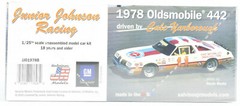 Salvino JR Models “First” Cale Yarbororough 78 Oldsmobile 442 1/25 Model Car Kit
