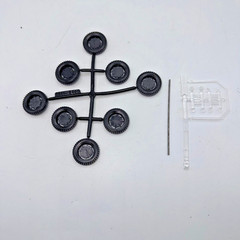 Monogram Panzerspahwagen Sd.Kfz 232 1/32 Model 7581 Armor Series Vintage 1974