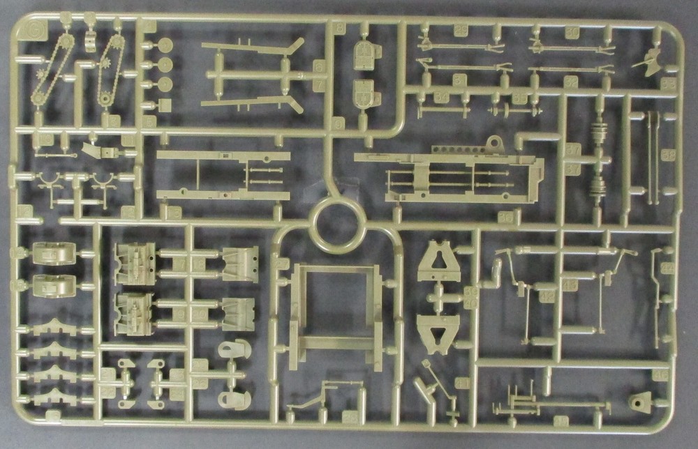 Tamiya 1/35th Scale US Dragon Wagon – Parts Tree G from Kit No. 35230