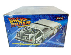 Back to the Future DeLorean Time Machine Model Kit Polar Lights Snap Together
