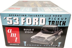 AMT 882 1953 Ford Pickup Truck 3n1 Trophy Series 1/25 Model Retro Deluxe Sealed