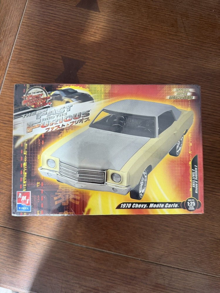 Fast and Furious Tokyo Drift – 1970 Chevy Monte Carlo 1:25 AMT Model Car SEALED