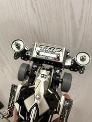 TAMIYA 4WD Custom Painted (Black/Silver/Grey Mirror) FMA Chassis Racing Car