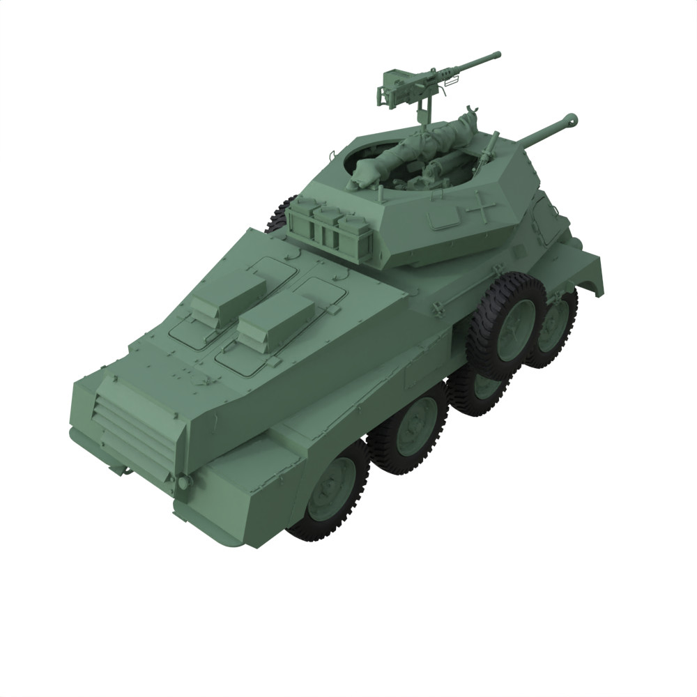 72487 V2.0 1/72 Military Model Kit British Mk VI/6 Light Tank 3D PRINTING