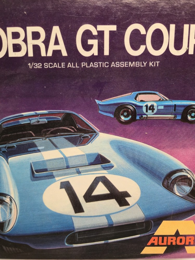 COBRA GT COUPE AURORA ? IDK 1/24 Plastic Model Kit (Incorrect BOX) Great Shape