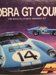 COBRA GT COUPE AURORA ? IDK 1/24 Plastic Model Kit (Incorrect BOX) Great Shape