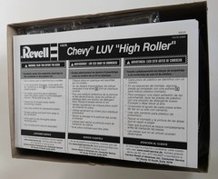 Revell High Roller Chevy 4×4 Luv Pickup 1:24 Scale Plastic Model Kit Open Box