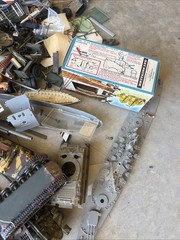 Large Group Lot Vintage Model Models Car Cars Boats Planes Junk Yard Junkyard
