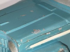 1959 Willys Jeep 2-door Station Wagon Promo 1/22 AUTHENTICAST Cerulean Blue VF++