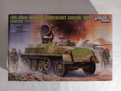 Great Wall Hobby sWS 60cm Infrared Searchlight Carrier “UHU” 1/35 Semi-Track