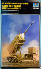 Trumpeter 01040 US M901 Launching Station w/MIM-104F Patriot SAM System (PAC-3)