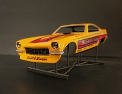 1/16 BRASKETT & BURGIN 1972 VEGA FUNNY CAR DECAL/ATLANTIS/REVELL/POLAR LIGHTS
