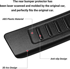 Rear Bumper Protector for 2021-2025 Jeep Grand Cherokee L Accessories