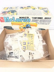 AMT MCLAREN M16 C/D Johnny Rutherford 1:25 1974 NIOB /Not Instructions