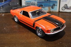 Monogram 1970 Ford Mustang Boss 302 Clean Build 1/24