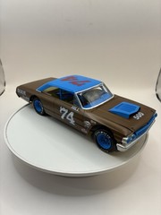 1/25 Custom 1960s Ford Galaxie NASCAR #74 Model