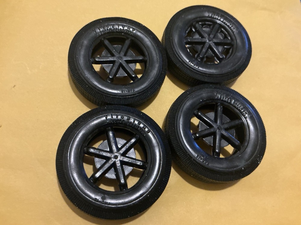 1/16 scale model Parts 57 Chevrolet Bel Air Convertible Firestone tire Set Only
