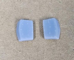 ABS-LIKE RESIN 3D PRINTED 1/25 1968 DODGE CORONET STATION WAGON TAIL LIGHTS