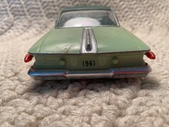 Lot Of 2 Vintage Johan 1961 Rare Green Mopar Car Models Plymouth & Dodge Coupes