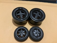 1 25 scale model parts 66 Nova Street Machine Goodyear Tire Set Only
