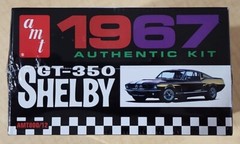 Round 2 LLC 1/25 ’67 Shelby GT350 White AMT834 Plastics Car/Truck 1/24-1/25