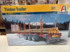 Italeri 3868 Timber Trailer model kit