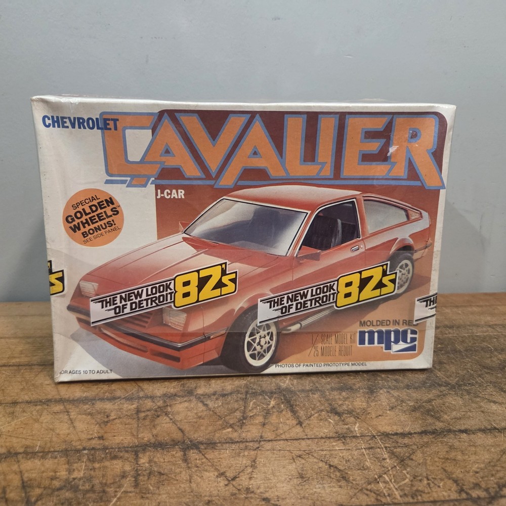 1981 MPC 1/25 Chevy Cavalier J-Car Model Kit # 1-0813 Factory Sealed USA