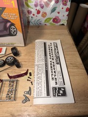 AMT Plymouth Prowler SnapFast Plus Model 1/25 Kit Started C Pics 4 Parts Mopar