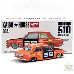 MINI GT Datsun 510 Pro Street 1971 KAIDO HOUSE 1 64 Scale Diecast Car