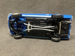 AMT ’67 Ford Mustang GT Model 1/25 Built Kit Muscle Car Detailed Blue 4 Speed