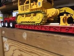 1/24-1/25 Scale Truck Trailer Model Accessories Lowboy Trailer D Rings
