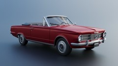 3d Printed 1/25 1965 Plymouth Valiant Convertable Model Kit