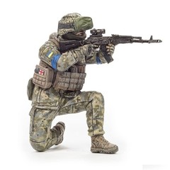 Hobby Fan HF771 1/35 Ukranian Tank Hunter FGM-148 Javelin Squad – 3 Figures Set