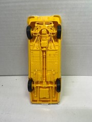 1/25-1/24 REVELL 1971 PLYMOUTH GTX YELLOW BUILT PARTS MODEL CAR KIT