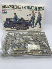 Vintage Tamiya 1/35 Sd.Kfz2 Kleines Kettenkraftrad Kit 3529 Unbuilt