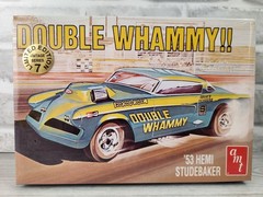 AMT 1953 ’53 HEMI Studebaker DOUBLE WHAMMY 1:25 Model Kit Sealed 30107
