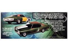 SKILL 2 MODEL KIT 1972 CHEVROLET CHEVELLE SS “SUPERNATURAL” 1/25 BY AMT AMT1592M
