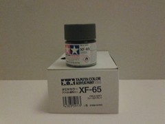 Tamiya Acrylic Paint.XF-65 Field Grey. 10ml Mini.