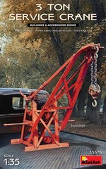 MiniArt 1/35 3 Ton Service Crane Wrecker Tow Truck Bed Attachment Model Kit