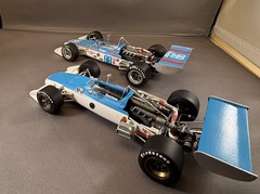 **NEW ** 1/25 72 VIVITAR EAGLE DRIVER MIKE MOSLEY SEMI KIT, INDY RESIN, CART