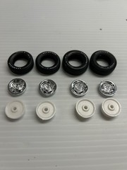 Goodyear 1/24 1/25 Model Car Wheel and Tire Set