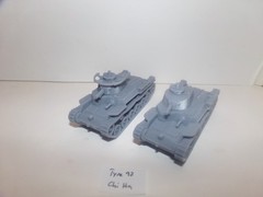 Type 97 Chi Ha (1:100 to 1:48 scales)