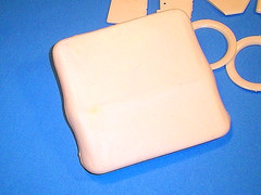NEVER USED WHITE VINYL PARTS FOR 1/8 SCALE 1976 LINDBERG BIG RED ROD MODEL KIT