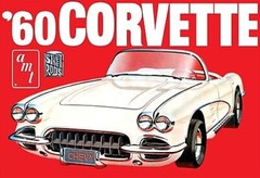 AMT 1960 Chevrolet Corvette – Plastic Model Car – 1/25 Scale – #1374