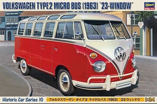 Hasegawa 21210 Volkswagen Type2 Micro Bus (1963) 1/24