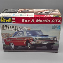 Revell 1/25 Sox & Martin 67 Plymouth GTX Parts Kitbash Firewall & Radiator Wall