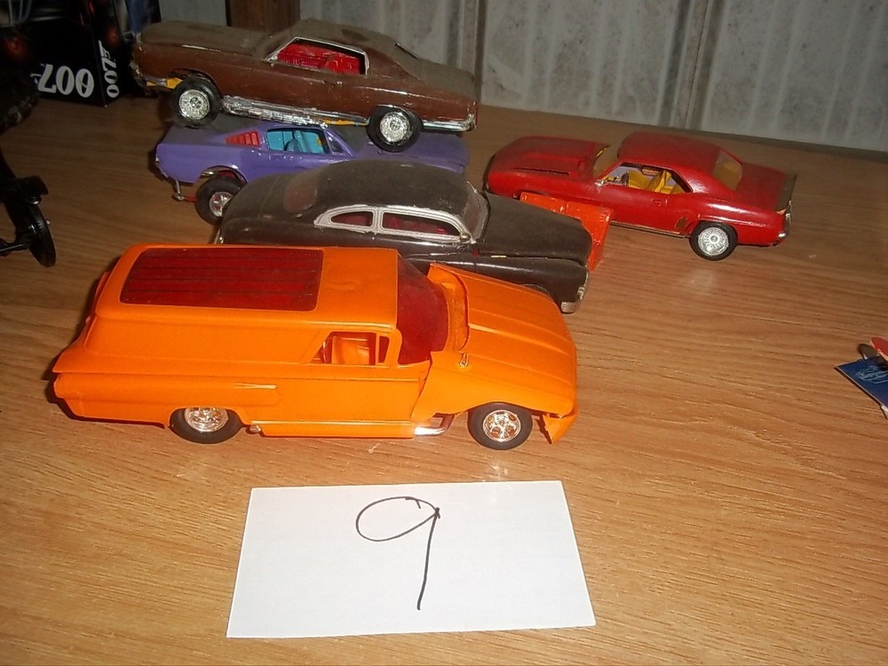 Model Car Junkyard/Parts Lot Salvage Built Plastic Models #9