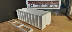 Roll off dumpster for 1:24 1:25 scale truck model kit Diorama