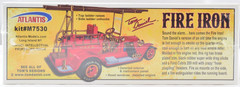Atlantis Tom Daniel Engine Co. No. 1 Fire Iron Fire Truck 1:24 Model Kit M7530