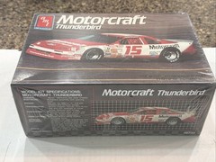 AMT MOTORCRAFT MORGAN SHEPHERD THUNDERBIRD FACTORY SEALED KIT! CIRCA 1990! VMCP!